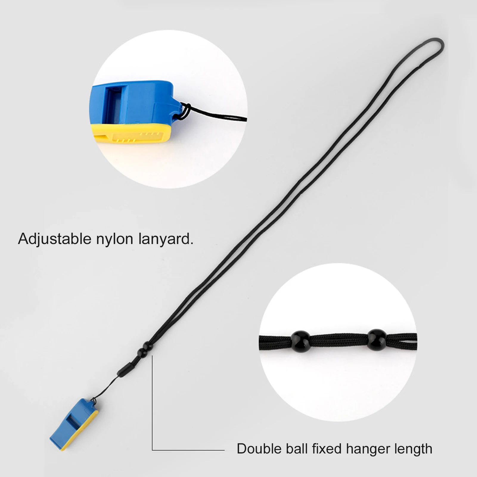 휘슬 크래스프 사운드 경량 수지 휴대용 조절 가능 환경 친화적인 스포츠 휘슬 축구 농구 배구용