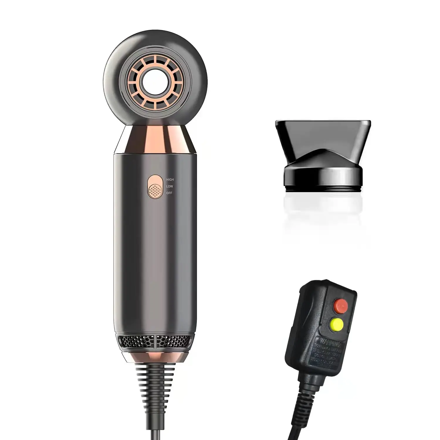 2026 New Upgrade Portable Hair Dryer - 800W Constant Heat Control Hairdryer Protect Hair, With ALCI Safety Plug High Airflow
