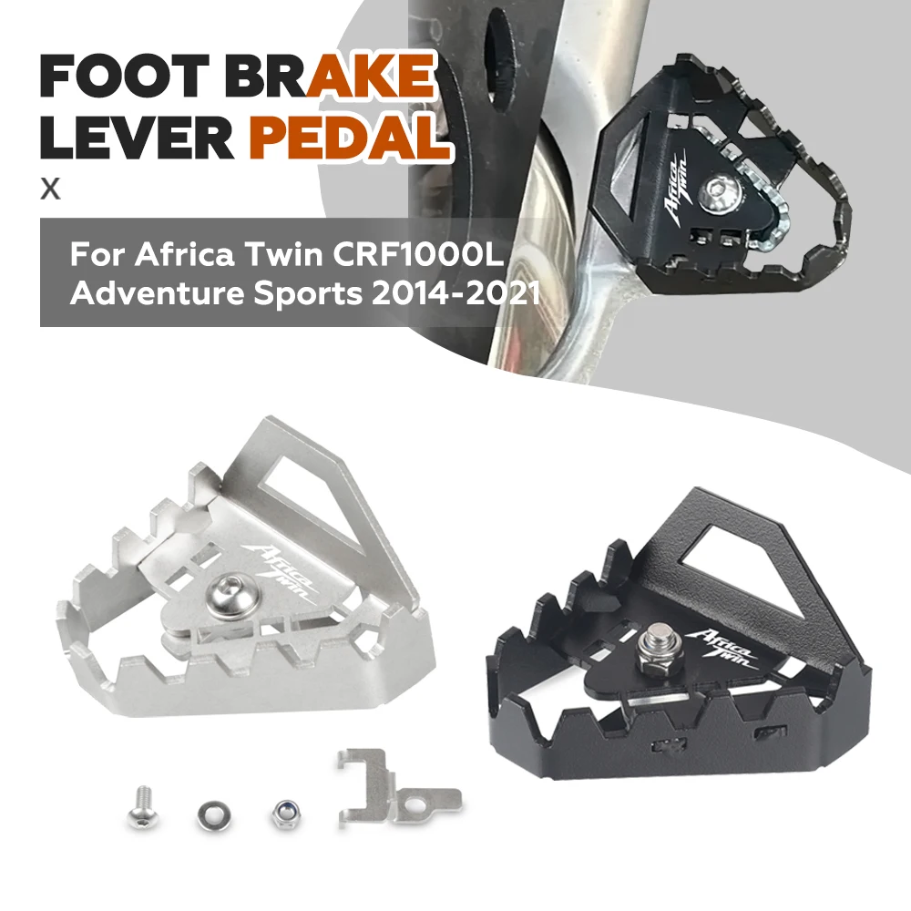 

For Honda Africa Twin CRF1000L Adventure Sports 2014-2019 CRF1100L ADVENTURE 2020 2021 Rear Foot Brake Lever Pedal Extension