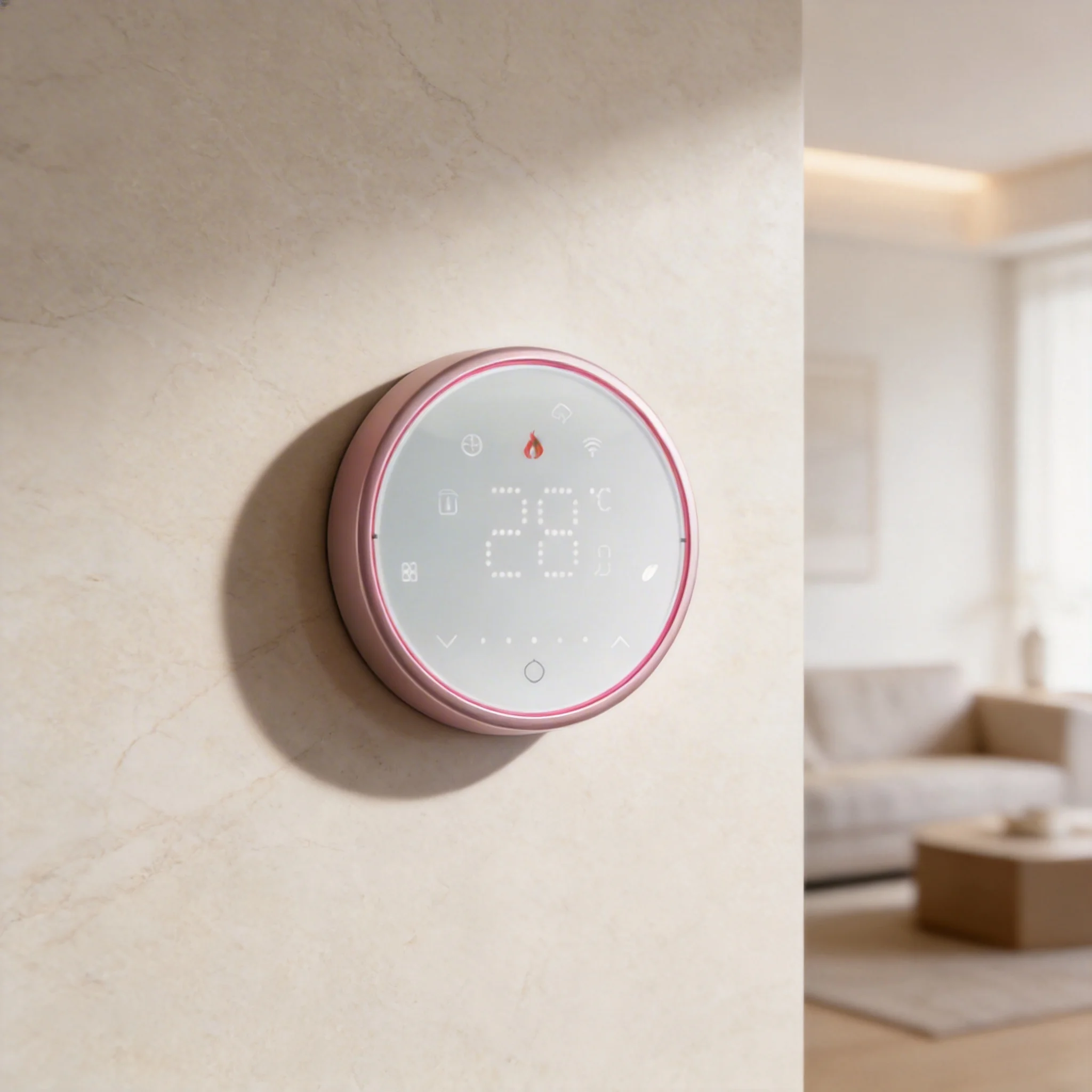 1PCS For Tuya Smart Thermostat With 5+1+1 Programming Voice Control 5/16A LED Digital Display For Embedded Installation