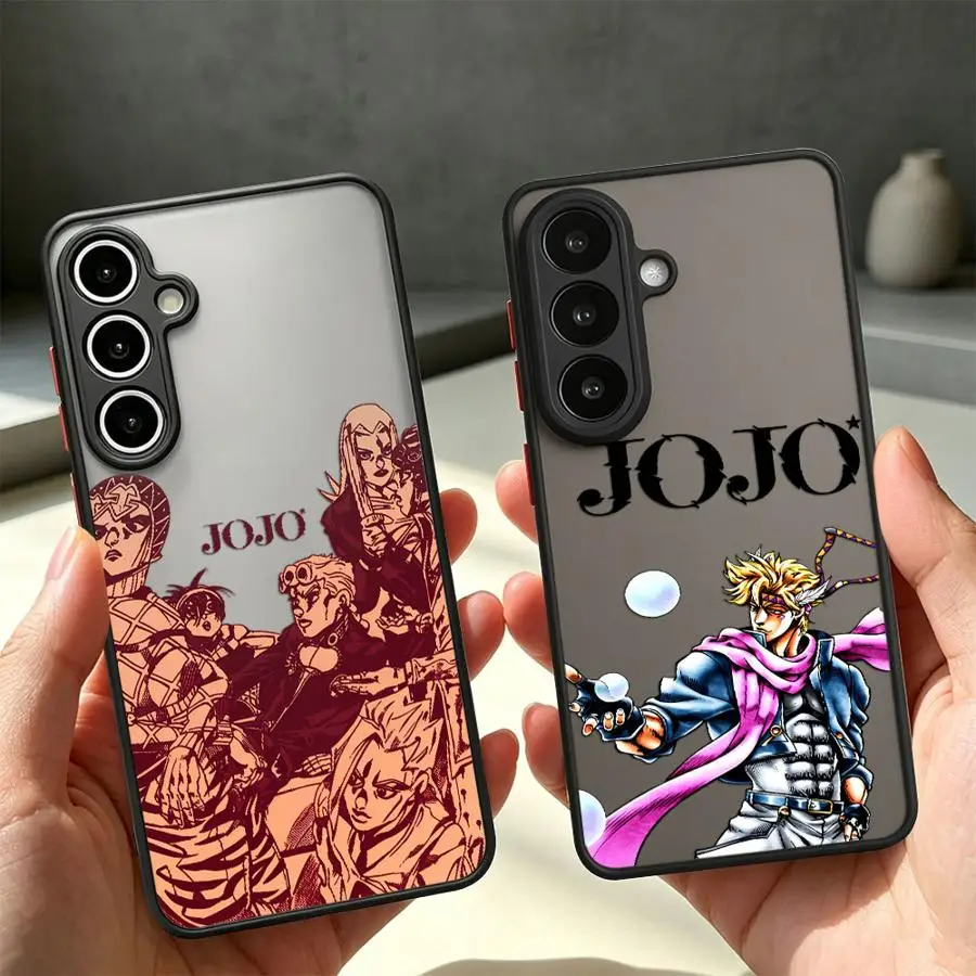 Jojos Bizarres Adventures Phone Cover Case for Samsung Galaxy A73 A33 A56 A55 A35 A14 A23 A53 A16 A15 A17 A52 A54 A34 A36 A52S
