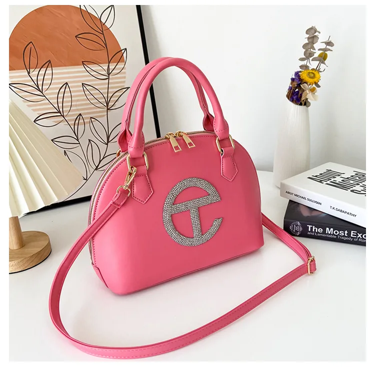 

1 шт. 2026 Новый Y2K — стильная модная мини-сумка с куполом — шикарный многоцветный ручной кошелек со стразами и логотипом для женщин