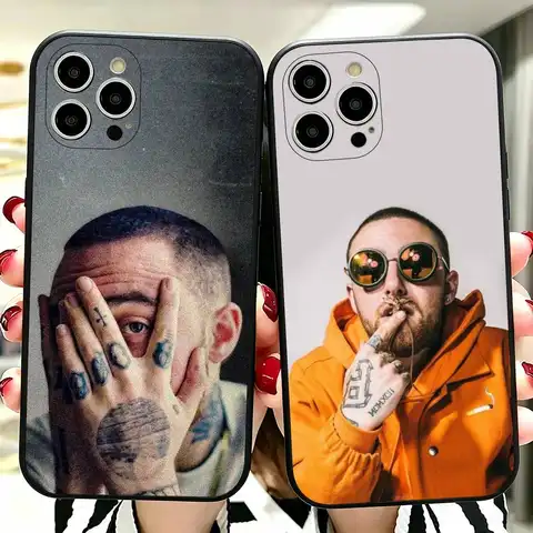 Mac Miller Rapper Honor Phone Case For iPhone 17, 16,15,14,13,12,11 Plus,Pro Max, Others Soft Black Cover