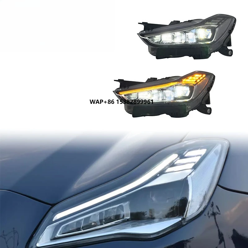

SJC Car Accessories for Maserati Ghibli Headlights 2014-2022 Plug and Play New Led Head Lights for Ghibli