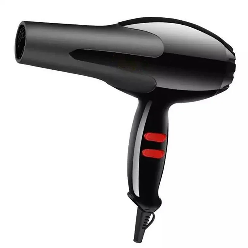 1PC Professional High Power Hair Dryer, DC Motor Negative Ion Blow Dryer with 5 Speed, Concentrator Attachment for Home, Black