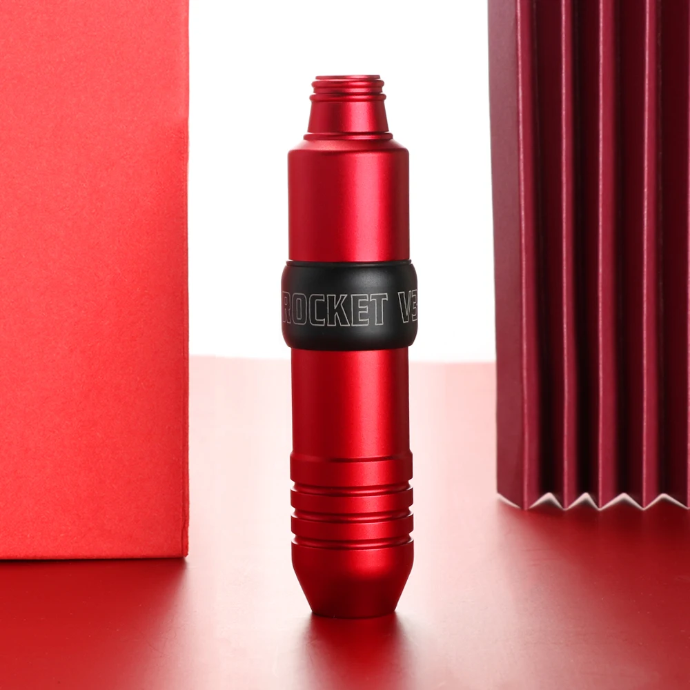 

Professional Rocket V3 Tattoo Pen Strong Power Motor Tattoo Gun Permanent Makeup Rotary Tattoo Machine RCA Jack Double Stroke