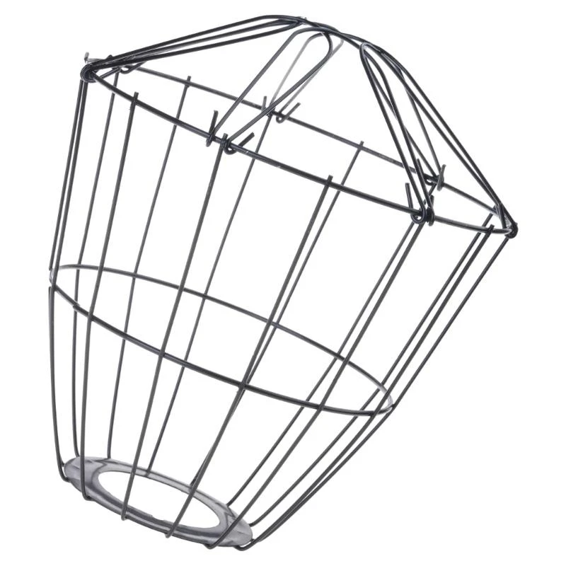 

Industrial Metal Mesh Bulb Guard Cover For Retro Pendant Lights Iron Cage Protective Shade Vintage Design Suitable For