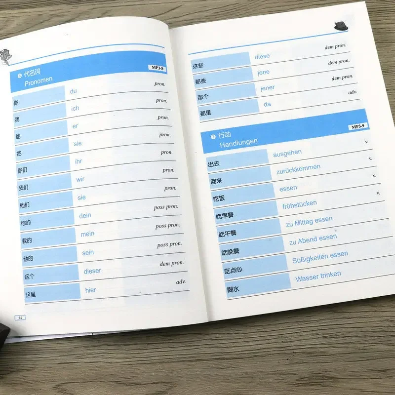 So simple, I am an introductory study book for German, zero-based easy to learn German, German reference book