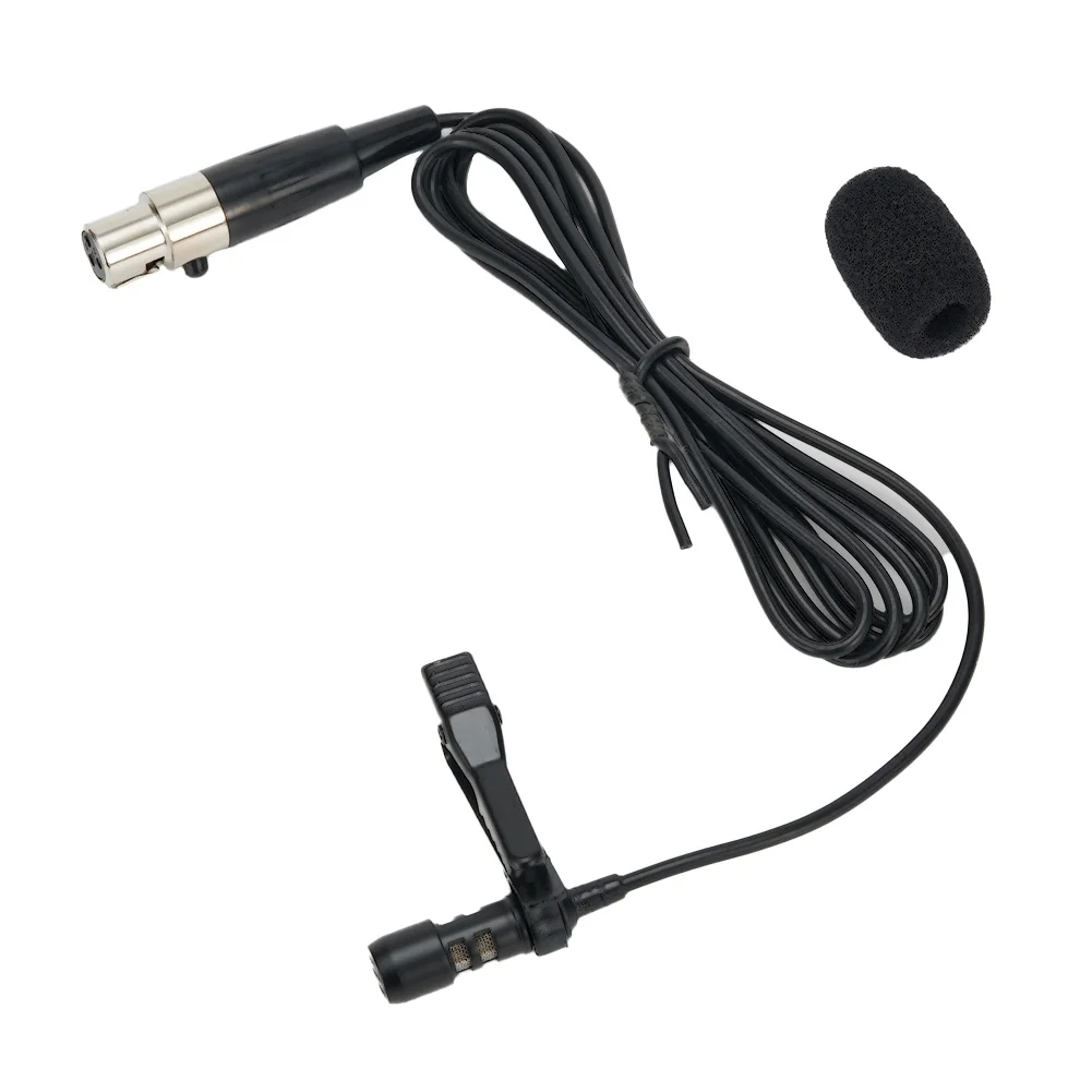 High Quality Lavalier Lapel Microphone 3.5mm XLR 3-Pin XLR 4-Pin For For Wireless System