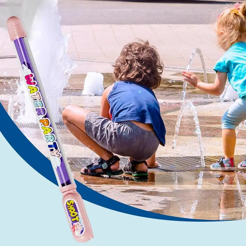 Água esguicho fogo de artifício imersão de água pull-out ao ar livre quintal praia piscina atividades imersão esguicho brinquedos para prazer no verão