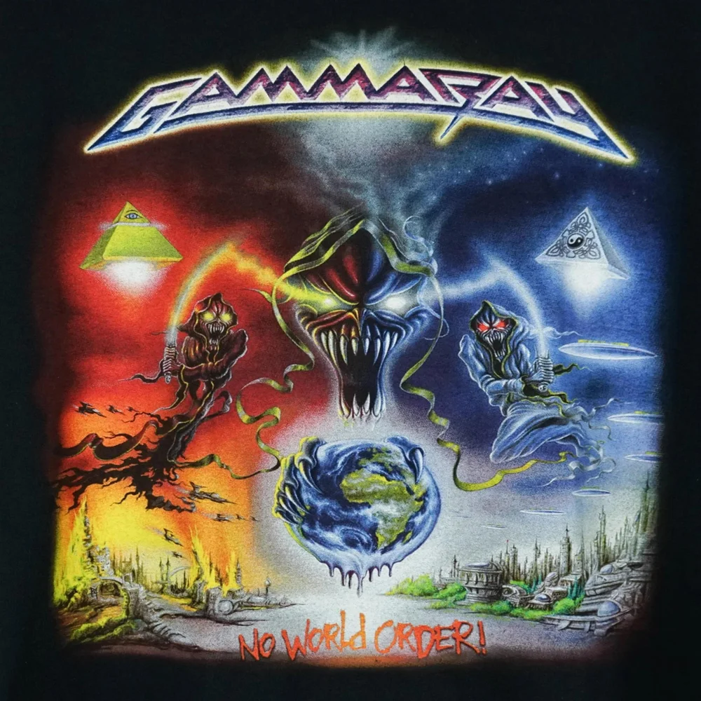 Gamma Ray 2001 T-Shirt Short Sleeve Cotton Black Men All Size S to 5XL SP620 1