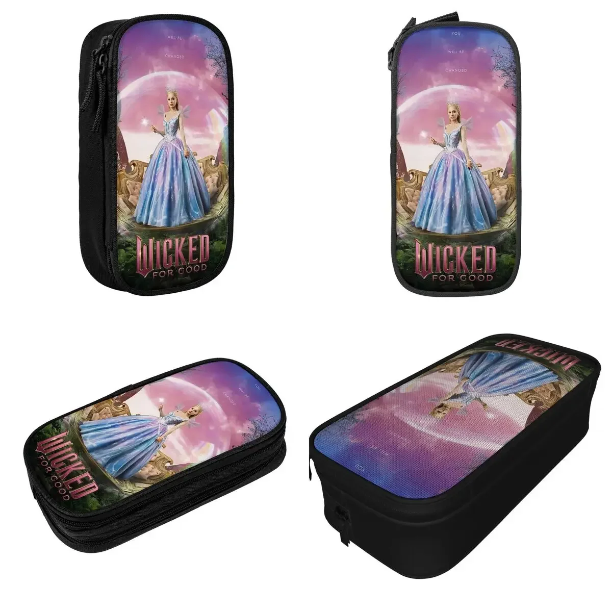 Fun Wicked For Good Fantasy Pencil Case Pencilcases Pen Holder for Student Big Capacity Pencil Bags Students School Stationery