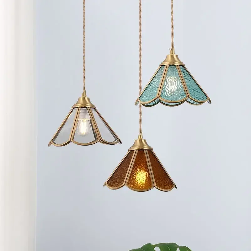 Nordic Style Bedside Lamp Simple Personalized Storefront Entrance Pendant Light Hanging Fixture For Home Shop Decoration