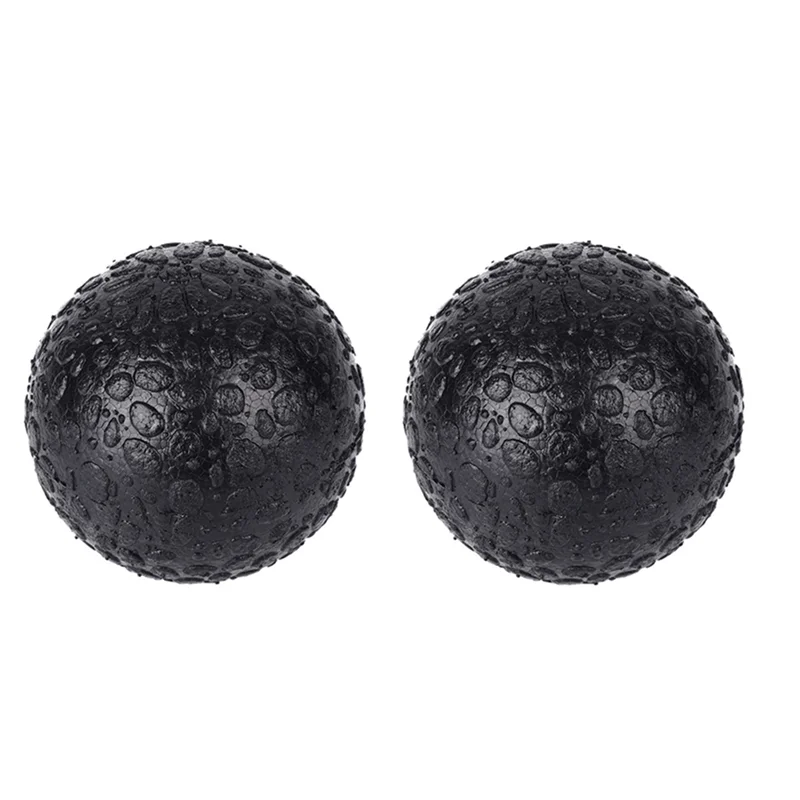 ABUU-2X Fitness Ball High Density Massage Ball Lightweight Training Ball 10Cm For Myofascial Release Deep Tissue Therapy Yoga