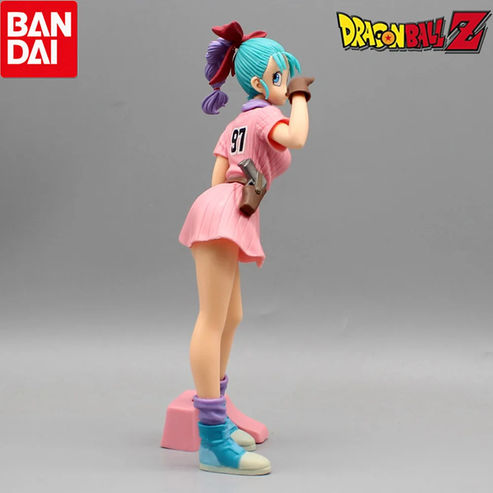 Dragon Ball Z Bulma Glitter e GK Action Figurine, Figura Anime, Estátua GK, Estátua de PVC, Brinquedos Colecionáveis, Boneca Modelo, Presentes, 26cm