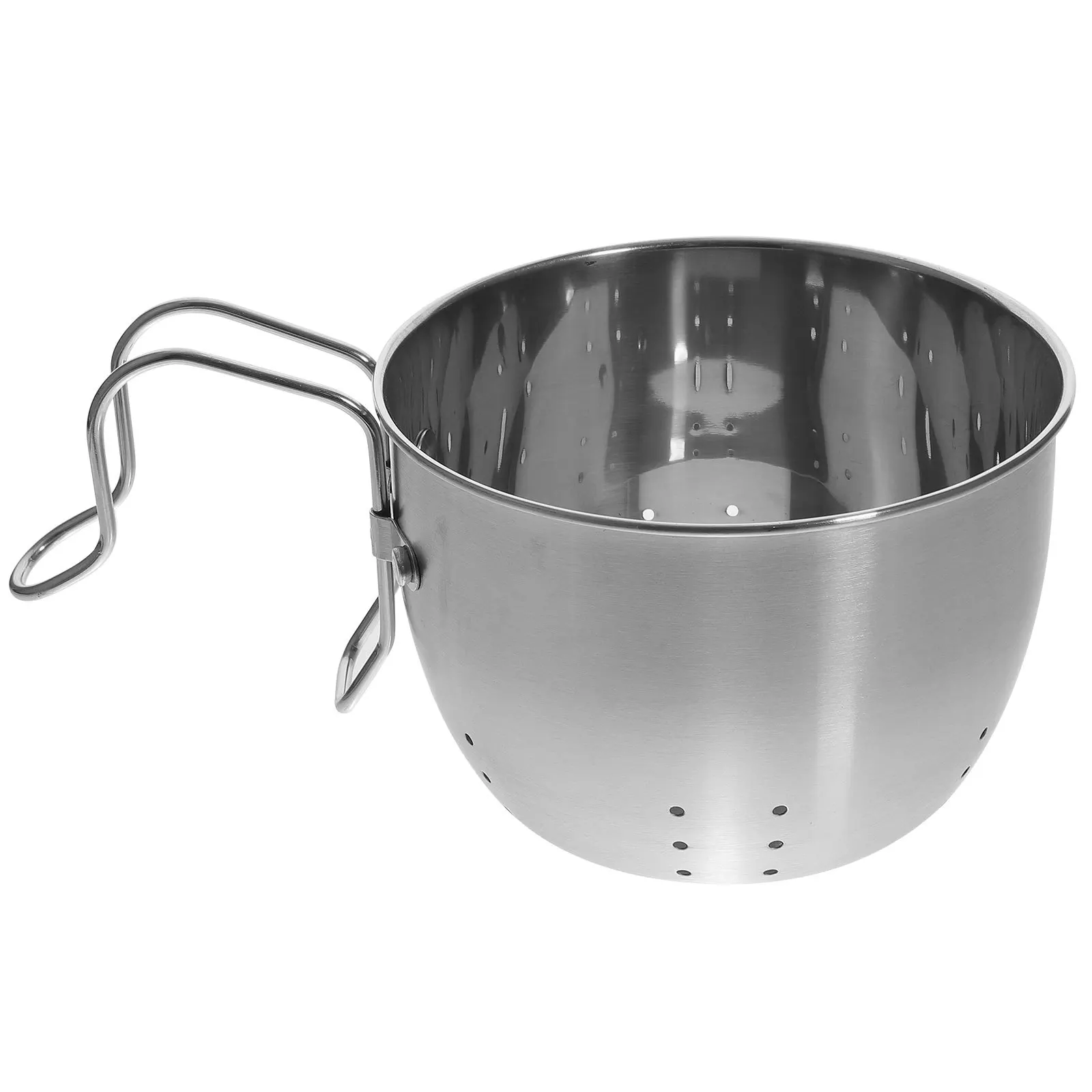 حوض الفولاذ المقاوم للصدأ استنزاف سلة إمدادات المطبخ المضادة للصدأ سهلة التنظيف متعددة الأغراض تخزين تجفيف الفاكهة غسل تجفيف الرف #3