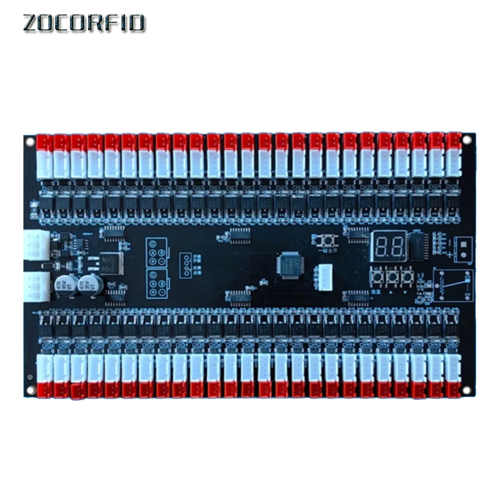 50CH 12V/24V LED RS485Storage Cabinet Controller Electronic Cabinet Lock Controller board/Smart locker control board