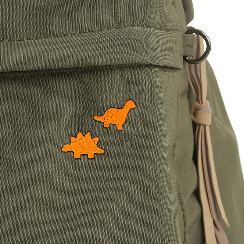 Cute Creative Dinosaur Collection Enamel Brooches Pins For Wallet Backpack Bag Jewelry Decoration Freeshipping