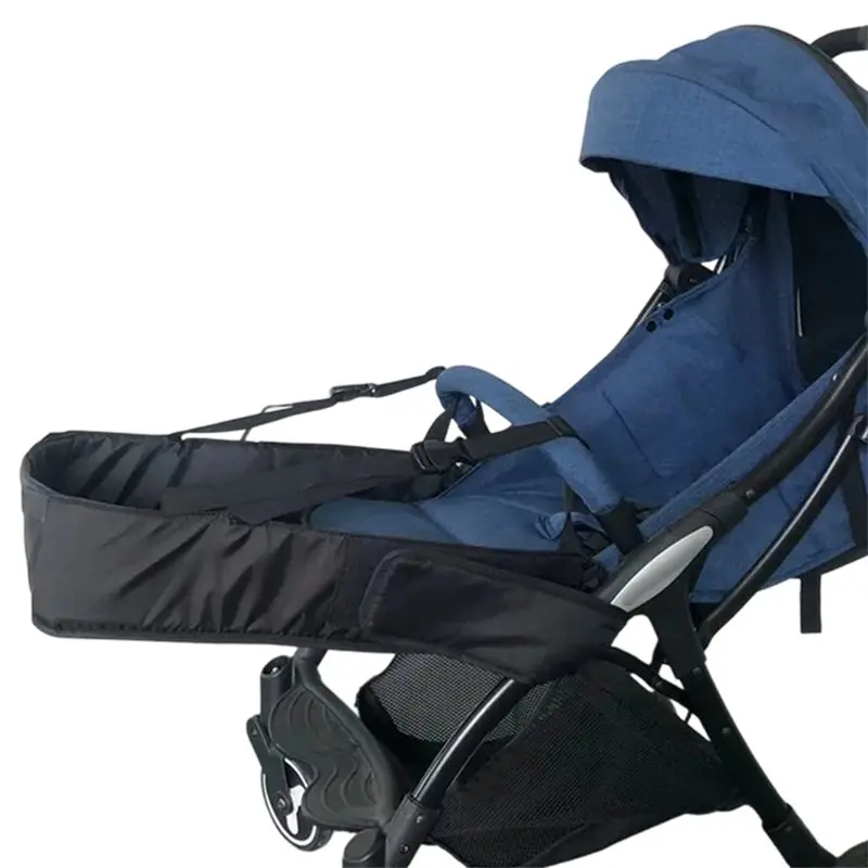 MACH-Toddler Seat Extender Feet Extensions Baby Stroller Footrest Pushchair Cloth Foot Board Carriage Pushchair Foot Support