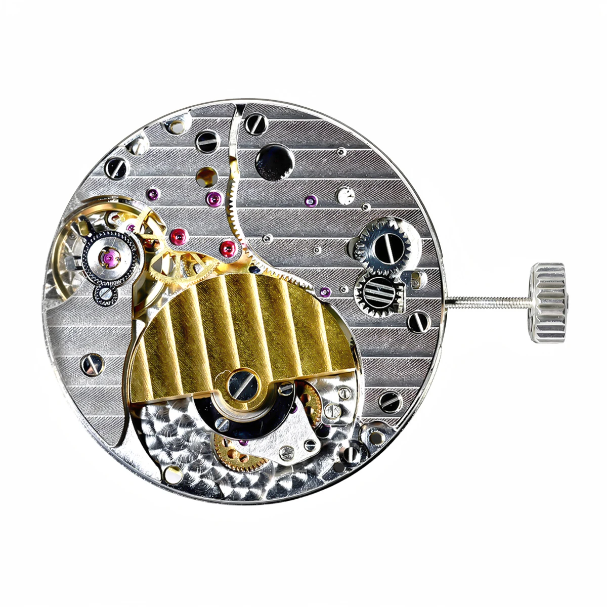 

35 Jewels Skeleton 5100A watch Movement Super Slim Micro Rotor Automatic Mechanic Movement three-pin Single-date Watch accessory