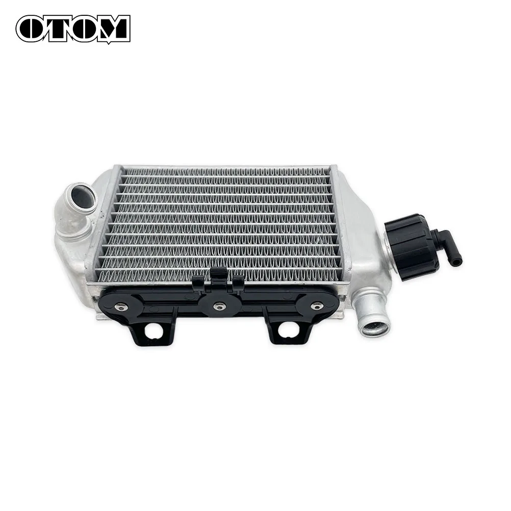 OTOM 65cc 2024-2025 Motorcycle Radiator Engine Aluminum Water Tank Cooling Cooler For KTM HUSQVARNA GASGAS SX65 TC65 MC65 Bikes