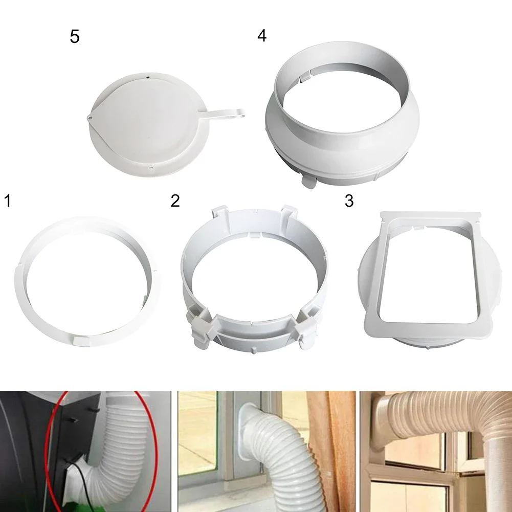 

Portable Air Conditioner 15cm Window Seal Air Vent Exhaust Duct Pipe Hose Interface Connector Adaptor For Mobile Air Conditioner