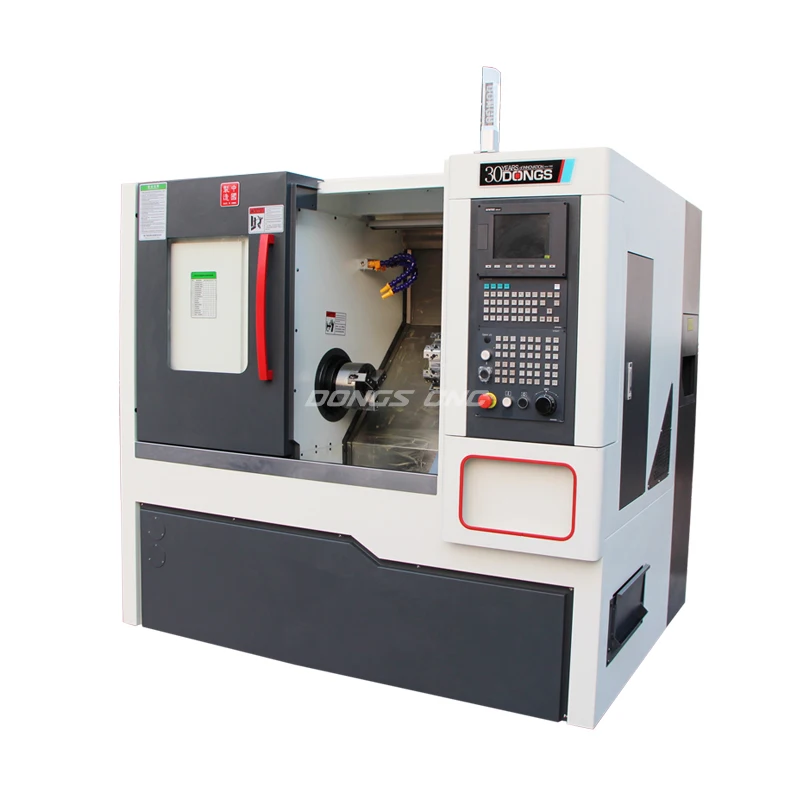 DONGS TCK40 Light Duty CNC Lathe Machine Automatic Horizontal Slant Bed Turning Center