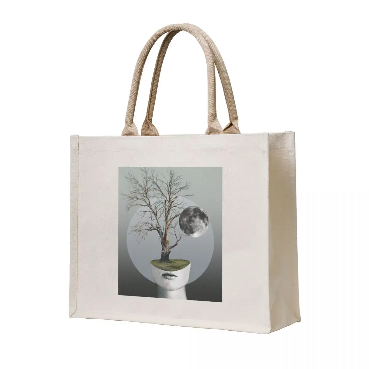 

Status Of Mind Surreal Collage Tote Bag personalized tote bag great bag sacs de shopping