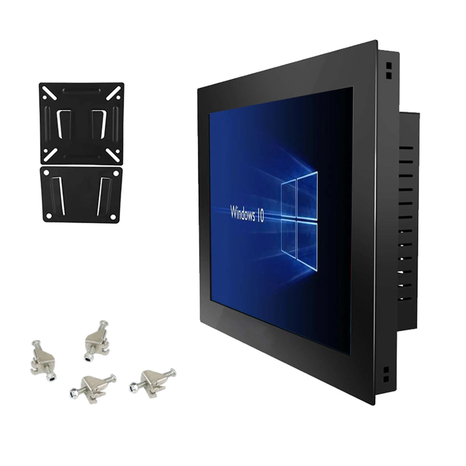 17 19 21.5 inch industrial all in one pc with resistive touch screen computer tablet panel pc built-in wifi com for win10/11 pro