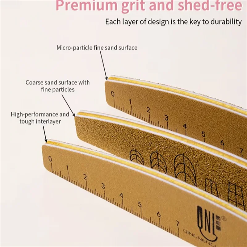 5/10Pcs 전문 네일 파일 100/180 그릿 샌딩 버퍼 블록 매니큐어 UV 젤 네일 파일 양면 사포 매니큐어 도구