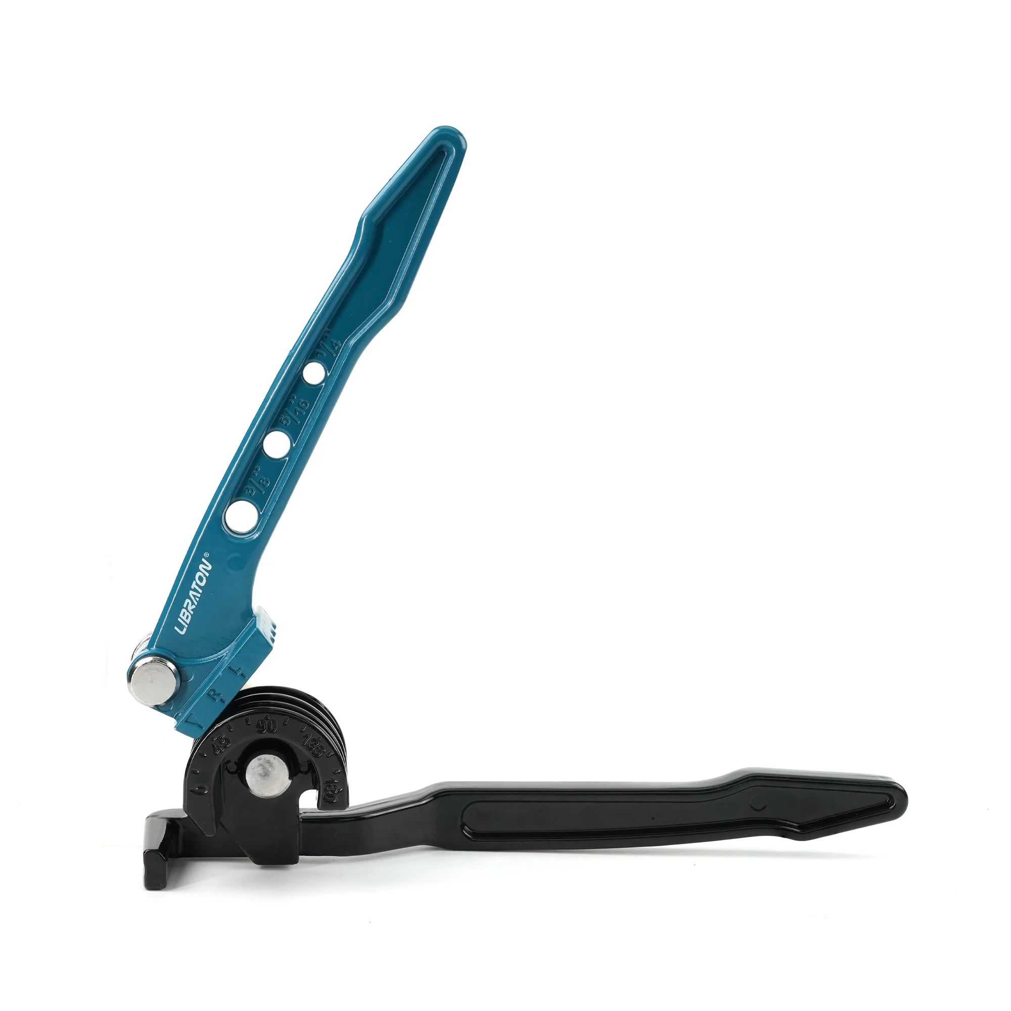 

3in1 Tube Bender 1/4" 5/16" 3/8" Tube Bender Tubing Bender 180° Copper Pipe Tube Bender Manual Bending Tool for Thin Steel Pipe