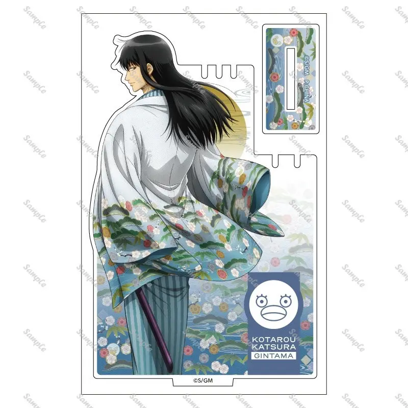 GINTAMA Acryl Stand Figuur Sakata Gintoki Takasugi Shinsuke Anime Perifere Creativiteit Een Achteruit Glance Modellering Ornament