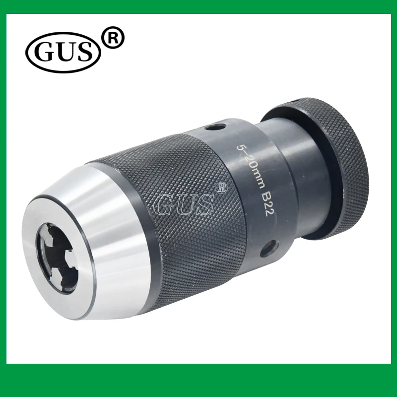 Imagem -04 - Gus Automático Auto Apertar Mandril de Broca Suporte do Adaptador Keyless Torno do Furo do Taper Fresadora Ferramenta de Perfuração B10 B12 B16 B18 B22