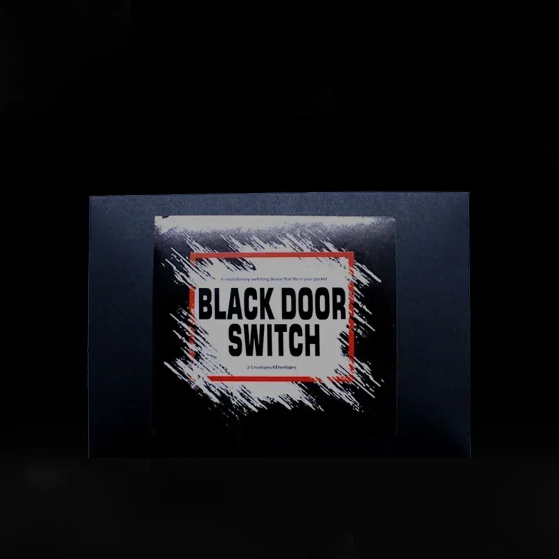 

Черная дверь от Riccardo Berdini (3 конверта) Устройство для переключения фокусов Крупным планом Иллюзия Реквизит Уловки Ментализм