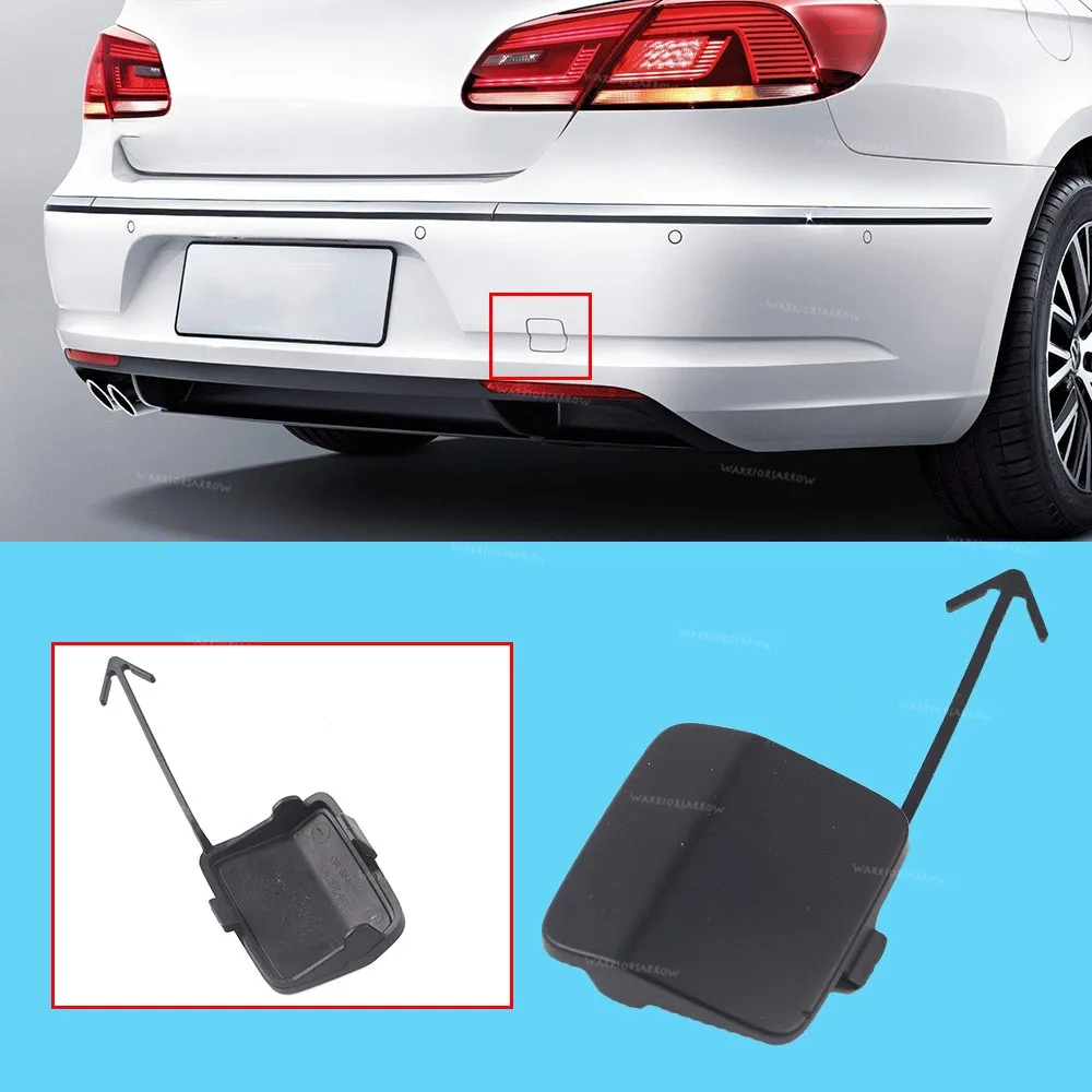 OnSale Towing Tow Eye Hook Cap Cover Primed Rear Bumper Unpainted 3C8807441 For Passat CC 2009 2010 2011 2012