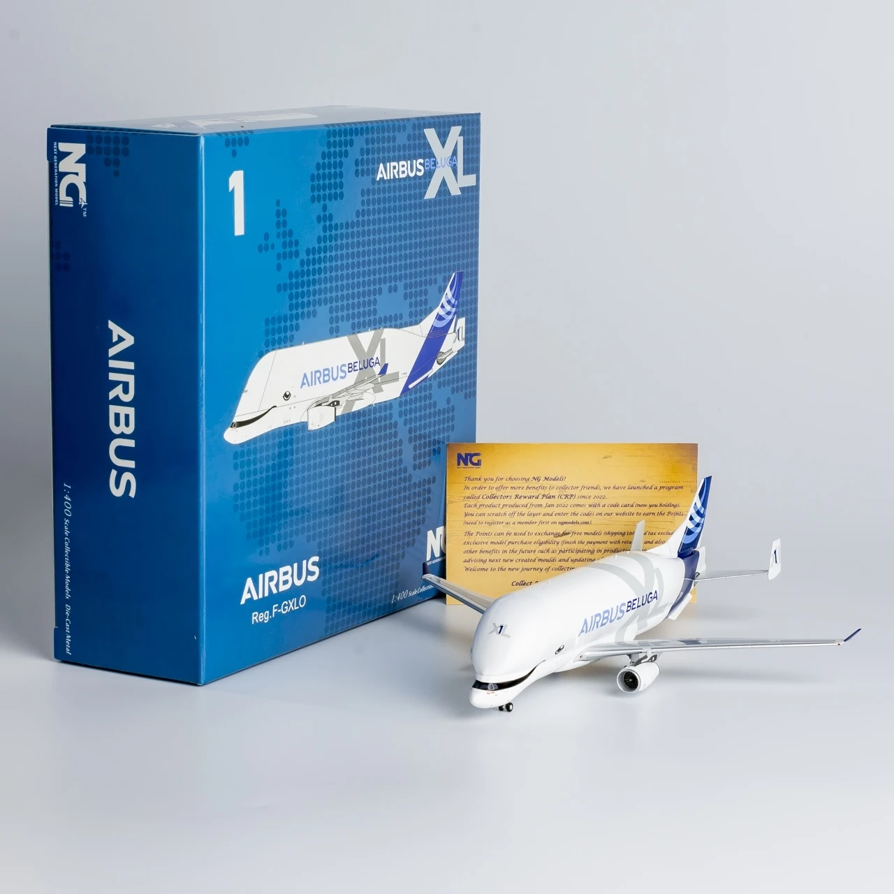 

60005 Alloy Collectible Plane NG Model 1:400 Airbus Transport International A330-743L Beluga XL Diecast Aircraft Model F-GXLG