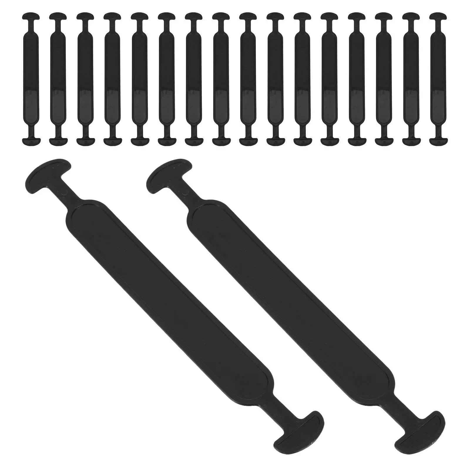 100Pcs Plastic Cardboard Box Handles Black Ergonomic Carry Handles for Gift Packaging Craft Cake Boxes Shipping Moving Storage