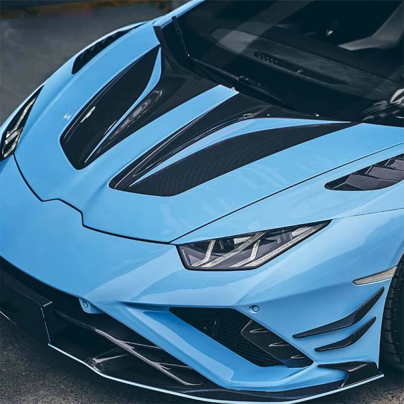 OEM Prepreg Dry Carbon Fiber Car Body Kit Engine Bonnet Hood for LP580 LP610