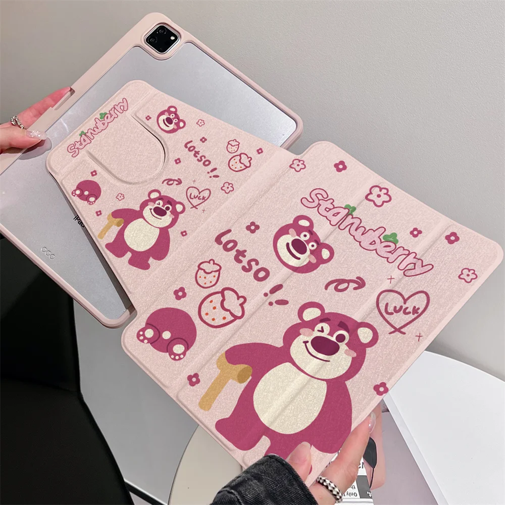 

Для iPad Air 5 4 вращающийся магнитный чехол 10 10,9 дюймов 11th Air 2025 Pro 11 2024 10,2/10.5 Mini6/7 9,7 чехол-держатель для карандашей Lotso