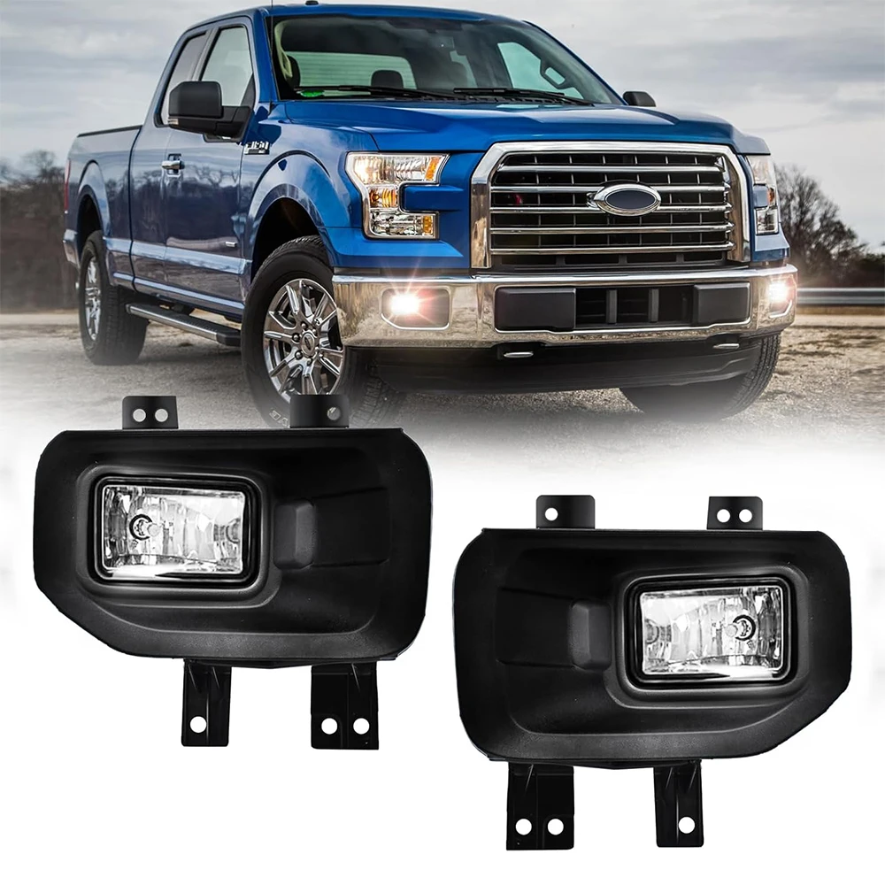 

Для Ford F150 2015-2017: Комплект галогенных противотуманных фар повышенной яркости, прямая замена, OEM-совместимость