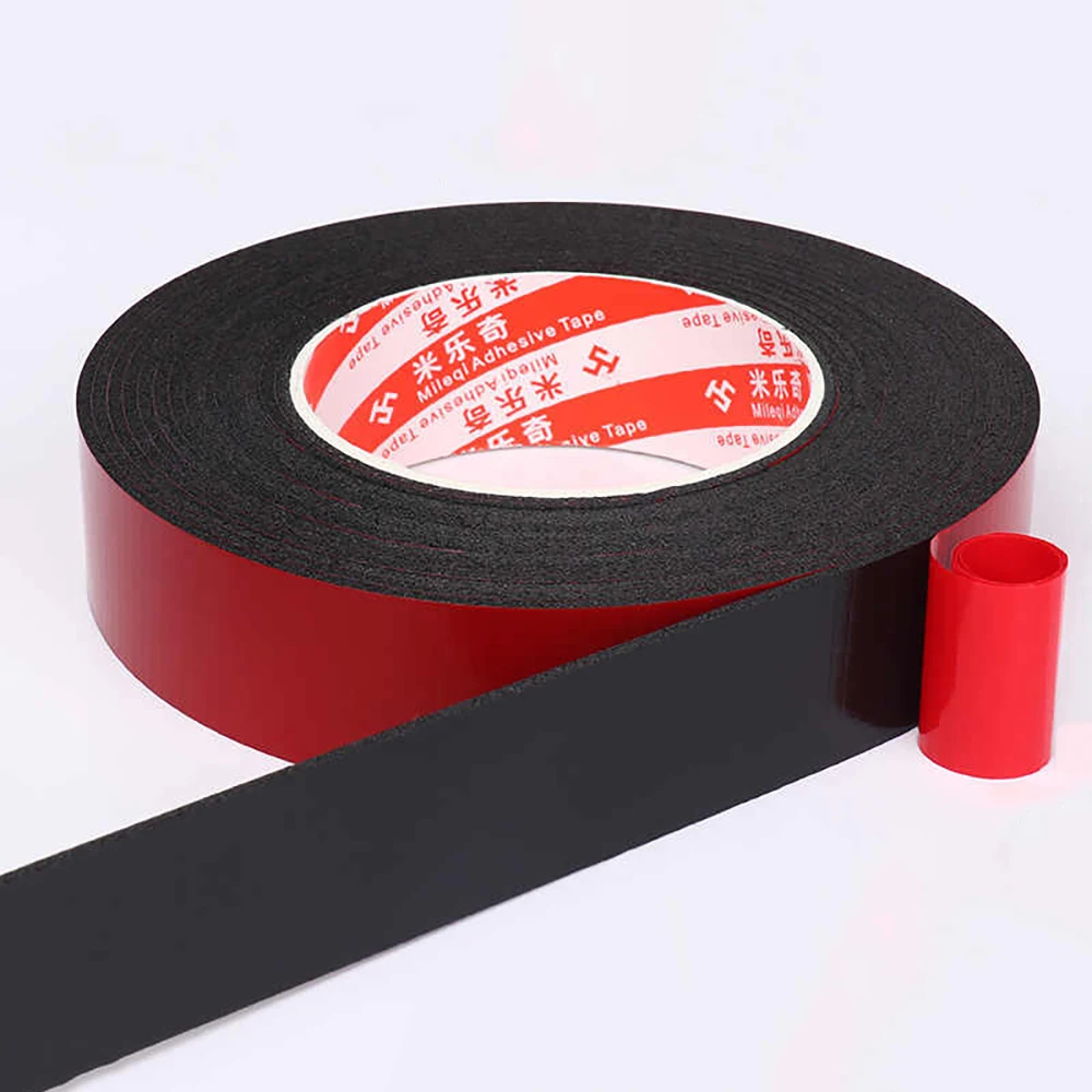 Sponge Double-Sided Adhesive High Viscosity Foam Shock-Absorbing Anti-Collision Adhesive Black Fixed Double-Sided Adhesive