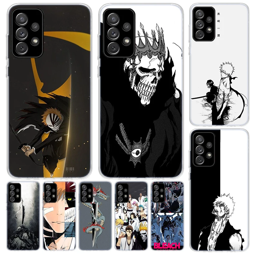 Bleach Anime Anime Collage Phone Case Bleach Japanese Anime Phone Case For Samsung Galaxy A15 A14 A54 Bleach Anime Anime Collage Phone Case Bleach Japanese Anime Phone Case For Samsung Galaxy A15 A14 A54