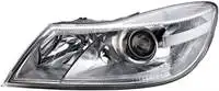 1EL247052-261 for headlight right (lens) OCTAVIA 0913