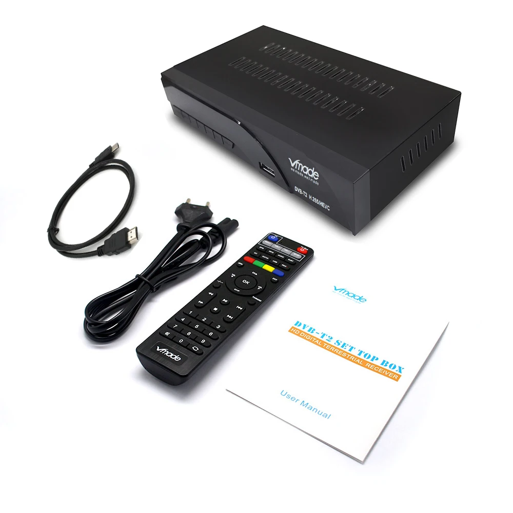 Sintonizador de receptor digital com Dolby Ac3, DVB-T2, H.265, HEVC, H.264, Código H265, venda quente, Polônia, tcheco, Holanda, Alemanha