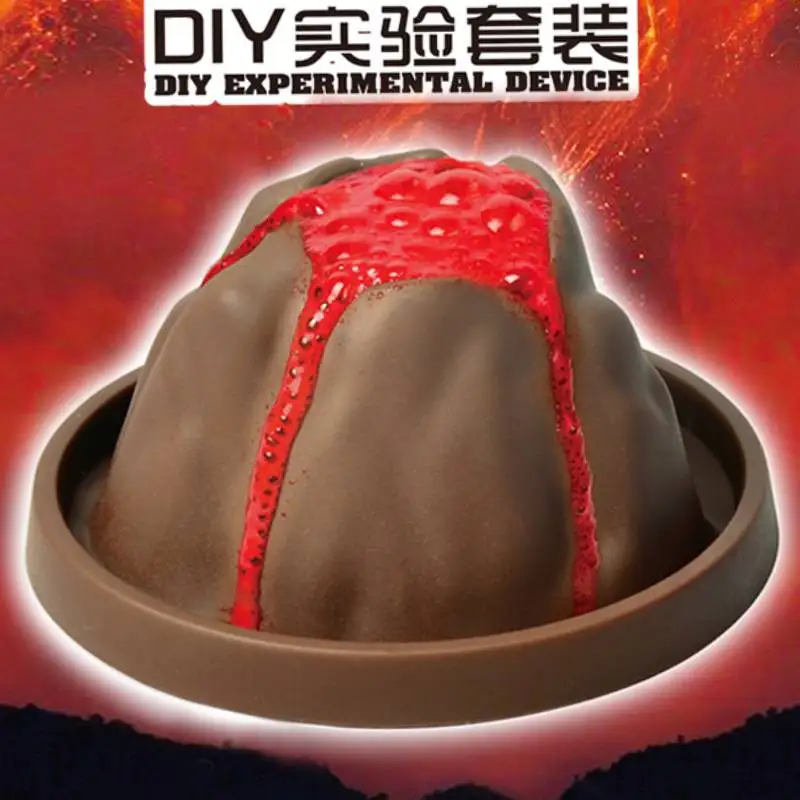 

1pcs Magically Growing Volcanic Modle DIY Crystallized Volcanic Desktop Ornament Fits Kid School Toys Science Home Ornament
