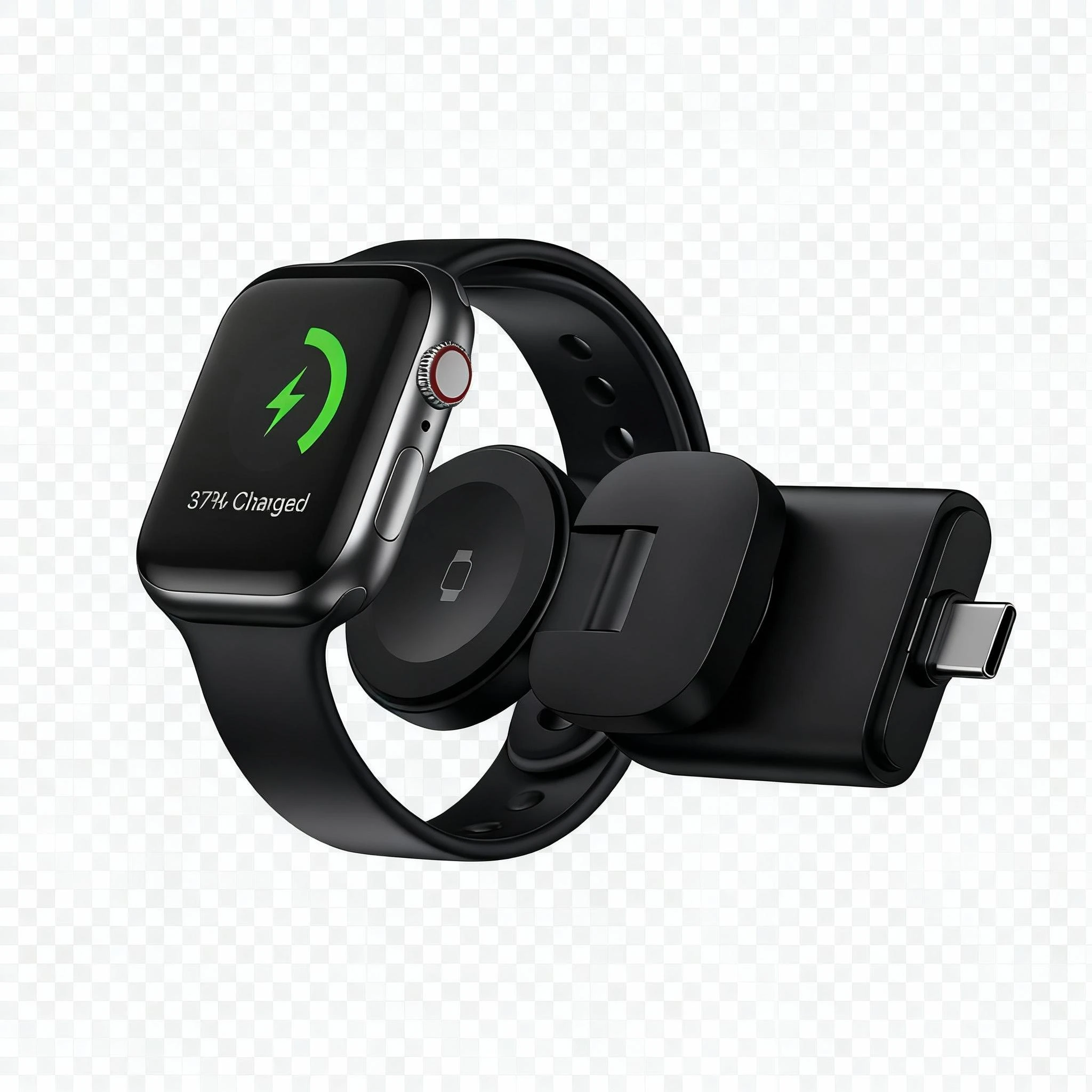 

Магнитное зарядное устройство USB-C для iWatch 10 9 8 7 6 5 4 SE Ultra 2, беспроводное быстрое зарядное устройство для iWatch Series