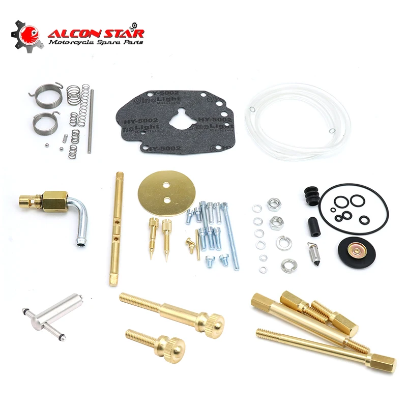 Alconstar para harley-davidson s & s master super e carburador 11-2923 kits de reparo de reconstrução carb de motocicleta 499619