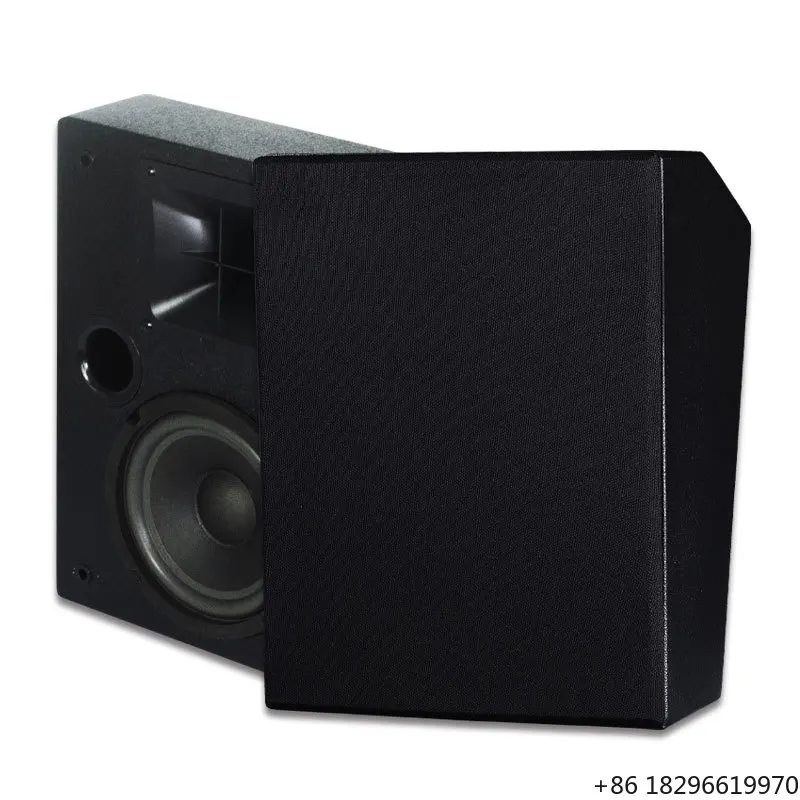 

6.5 Inch 2 Way Wall Mount Surround Sound Speaker 160W Home Theater Stereo Audio System for Indoor Use