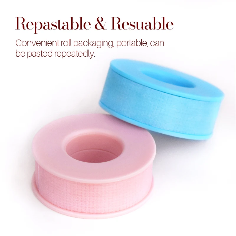 H&L SINCE 1990  Eyelash Tape Breathable Non-woven Cloth Adhesive Tape for Hand Eye Stickers Makeup Tools Eye Patches for lashes