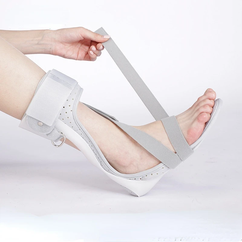 Correction of Stroke Hemiplegia and Ankle Joint Fixation with Foot Drop Orthosis Device for Inversion and Valgus Correction Shoe